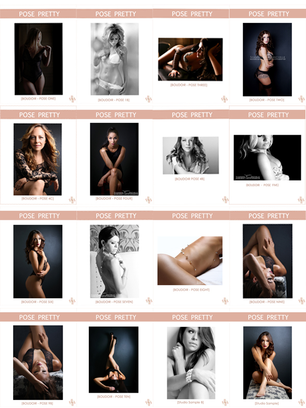 BOUDOIR POSES FOR PROFESSIONAL PHOTOGRAPHERS